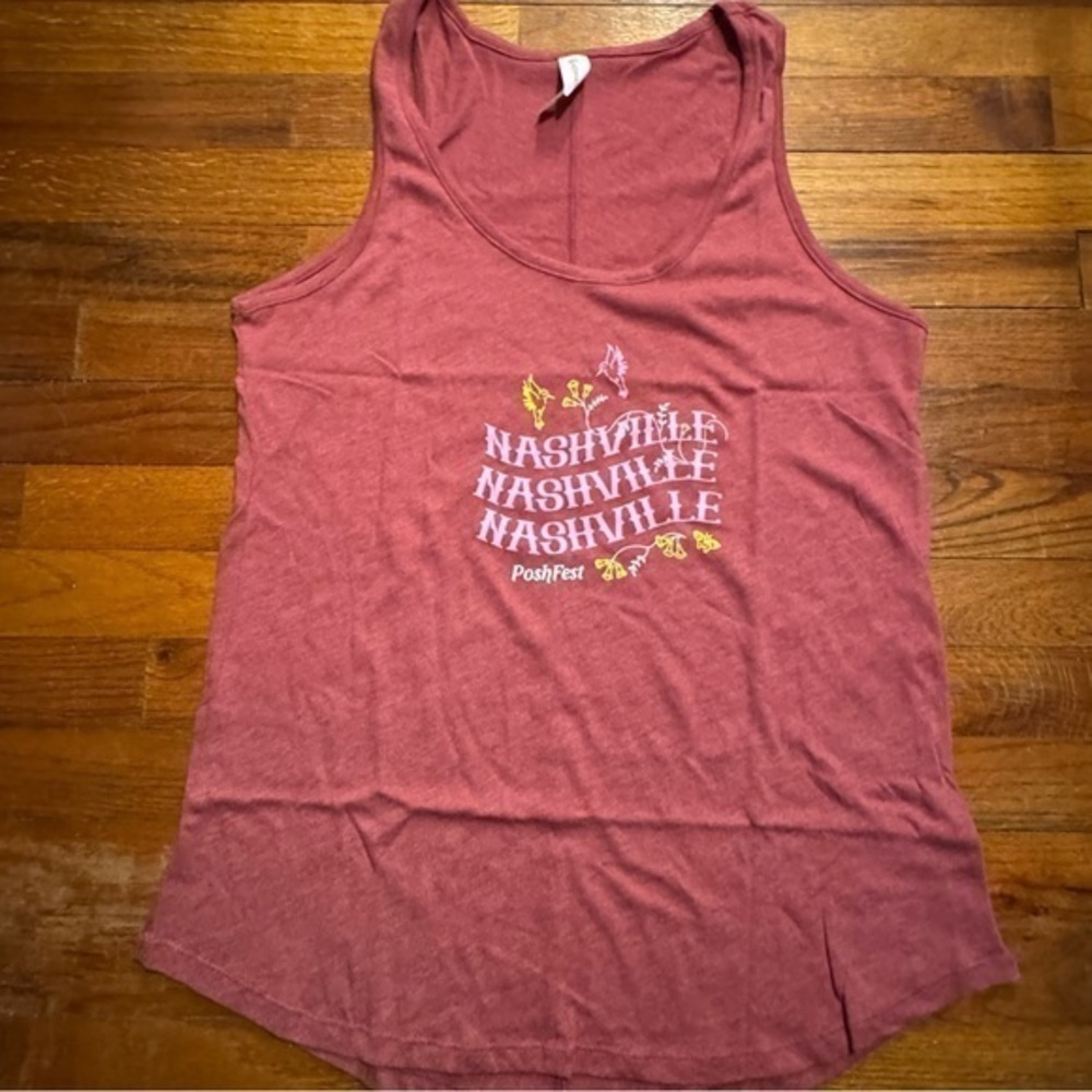 Poshfest women’s tank top Nashville new without tags